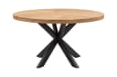 riess-ambiente Esstisch INFINITY HOME rund 120cm Mangoholz Schwarz Bild 1