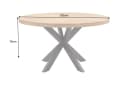 riess-ambiente Esstisch INFINITY HOME rund 120cm Mangoholz Schwarz Bild 3