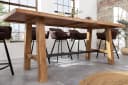 riess-ambiente Bartisch MAMMUT 220cm Akazie Metall Industrial Design Bild 3
