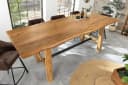 riess-ambiente Bartisch MAMMUT 220cm Akazie Metall Industrial Design Bild 5