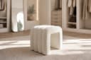 riess-ambiente Sitzwürfel VOGUE 40cm beige Bouclé modern Bild 4