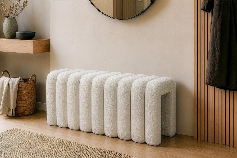riess-ambiente Polsterbank VOGUE Beige Bouclé - Bild 5