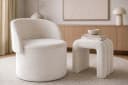 riess-ambiente TV-Sessel LUNA Beige Bouclé mit Stauraum Bild 3