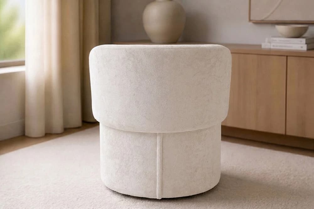 riess-ambiente TV-Sessel LUNA Beige Bouclé mit Stauraum - Bild 4