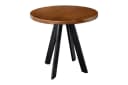 riess-ambiente Esstisch IRON CRAFT rund braun/schwarz Industrial Design Bild 1
