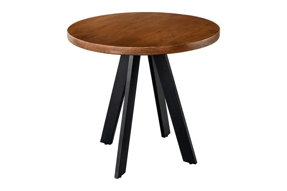 riess-ambiente Esstisch IRON CRAFT rund braun/schwarz Industrial Design
