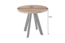 riess-ambiente Esstisch IRON CRAFT rund braun/schwarz Industrial Design Bild 3