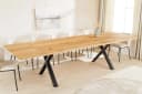riess-ambiente Esstisch WILD OAK Eiche massiv mit Ansteckplatten Bild 5