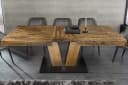 riess-ambiente Esstisch RANCHO verlängerbar Pinie V-Gestell Bild 5