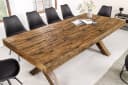 riess-ambiente Esstisch GOLIATH 210cm Pinie Metall X-Gestell Bild 4