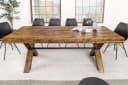 riess-ambiente Esstisch GOLIATH 210cm Pinie Metall X-Gestell Bild 5