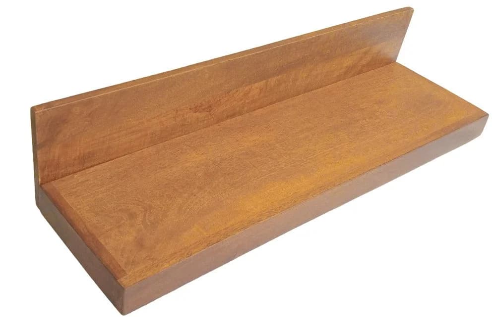 riess-ambiente Wandregal MAKASSAR 80cm braun Mango-Massivholz