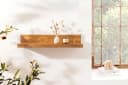 riess-ambiente Wandregal MAKASSAR 80cm braun Mango-Massivholz Bild 4
