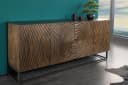 riess-ambiente Sideboard ZEN CIRCLES 180cm dunkelbraun Mango-Massivholz Bild 2