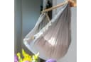Stubenbett Federwiege Bio Grey Tipi Anthrazit mit Schafwolle Bild 5