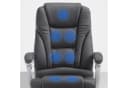 CLP Schreibtischstuhl Pacific V2 Schwarz mit Massagefunktion Bild 3
