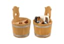 Kesper Besteckbox 8-tlg. Kiefernholz 3-fach Einteilung Natur Bild 1