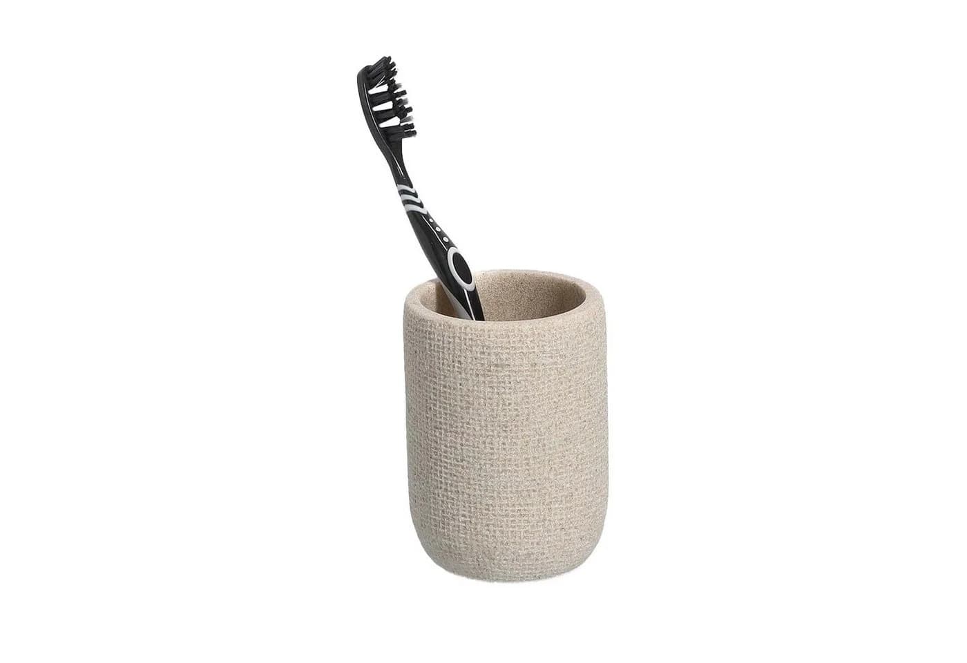 Zeller Present Badaccessoire-Set 4-teilig Beige - Bild 3