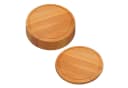 KESPER Servierbrett Set 6x Buche mit Saftrille Bild 2