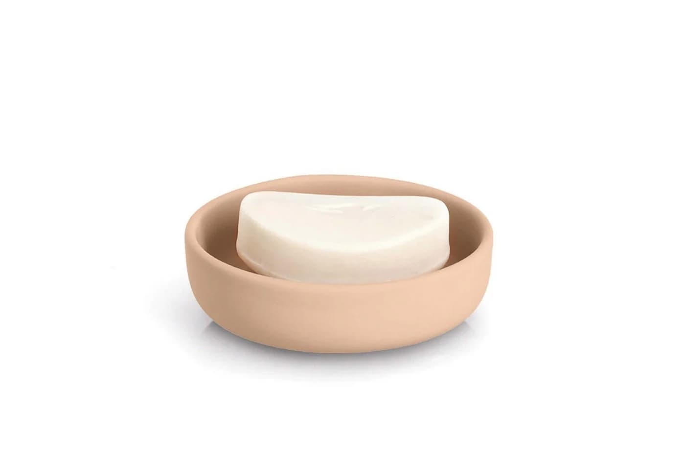 Zeller Present Badaccessoire-Set 6-teilig Keramik Mandel - Bild 5