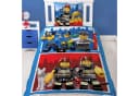 BERONAGE Kinderbettwäsche Lego City 100% Baumwolle 2-teilig Bild 1