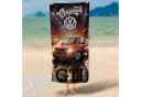 BERONAGE Volkswagen Badetuch Golf GTI Rot 100% Baumwolle Bild 4