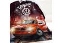 Wohndecke VW Volkswagen Golf GTI 088 130x170 cm Kusecheldecke Fleecedecke, BERONAGE Bild 1