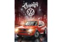 Wohndecke VW Volkswagen Golf GTI 088 130x170 cm Kusecheldecke Fleecedecke, BERONAGE Bild 2