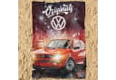 Wohndecke VW Volkswagen Golf GTI 088 130x170 cm Kusecheldecke Fleecedecke, BERONAGE Bild 5