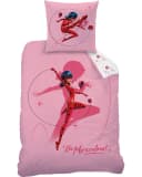 BERONAGE Kinderbettwäsche Miraculous Ladybug Shadow 100% Baumwolle Flanell Bild 3