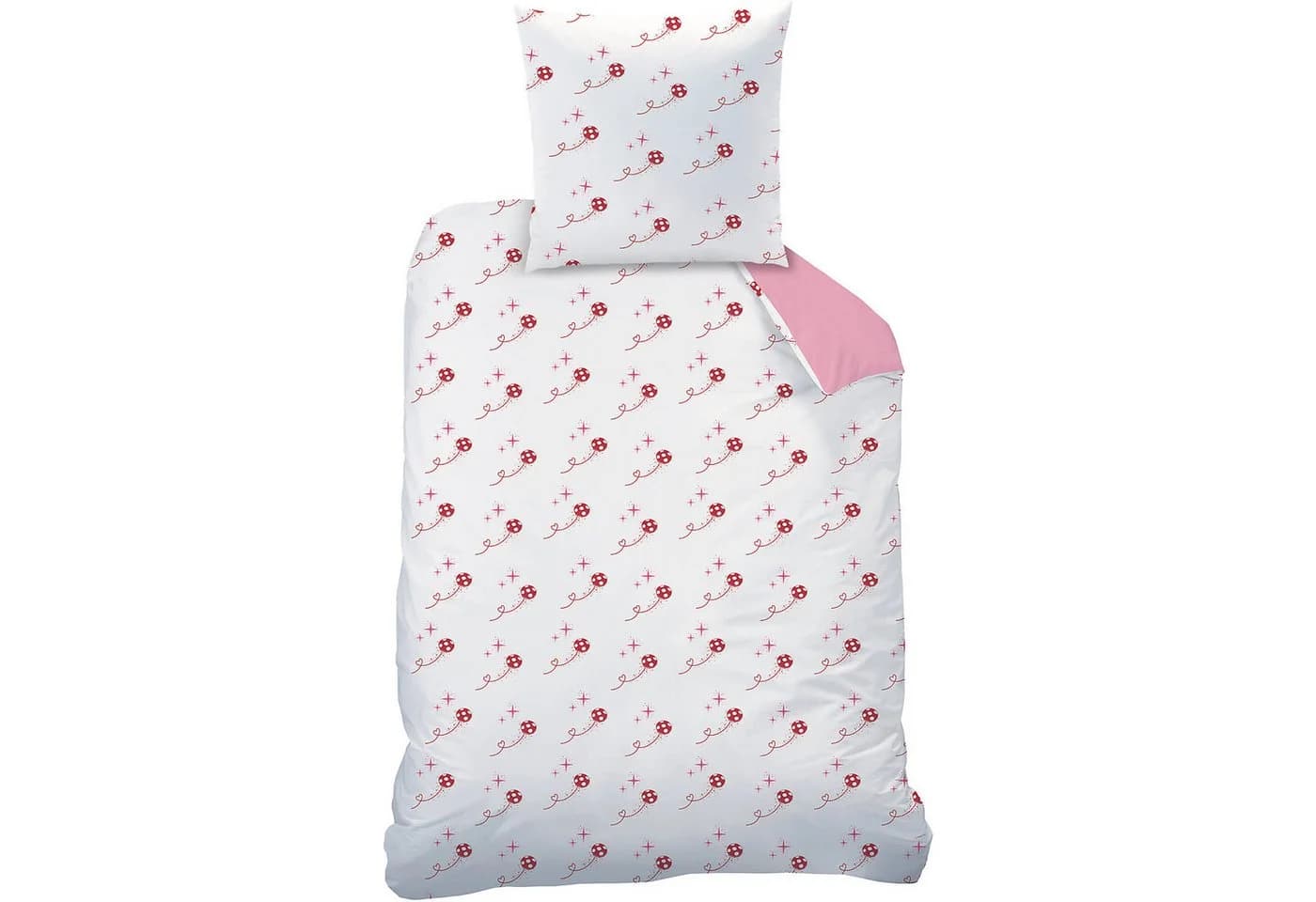 BERONAGE Kinderbettwäsche Miraculous Ladybug Shadow 100% Baumwolle Flanell - Bild 4