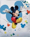 BERONAGE Kinderbettwäsche Mickey Mouse Jump 100% Baumwolle Renforcé Bild 4