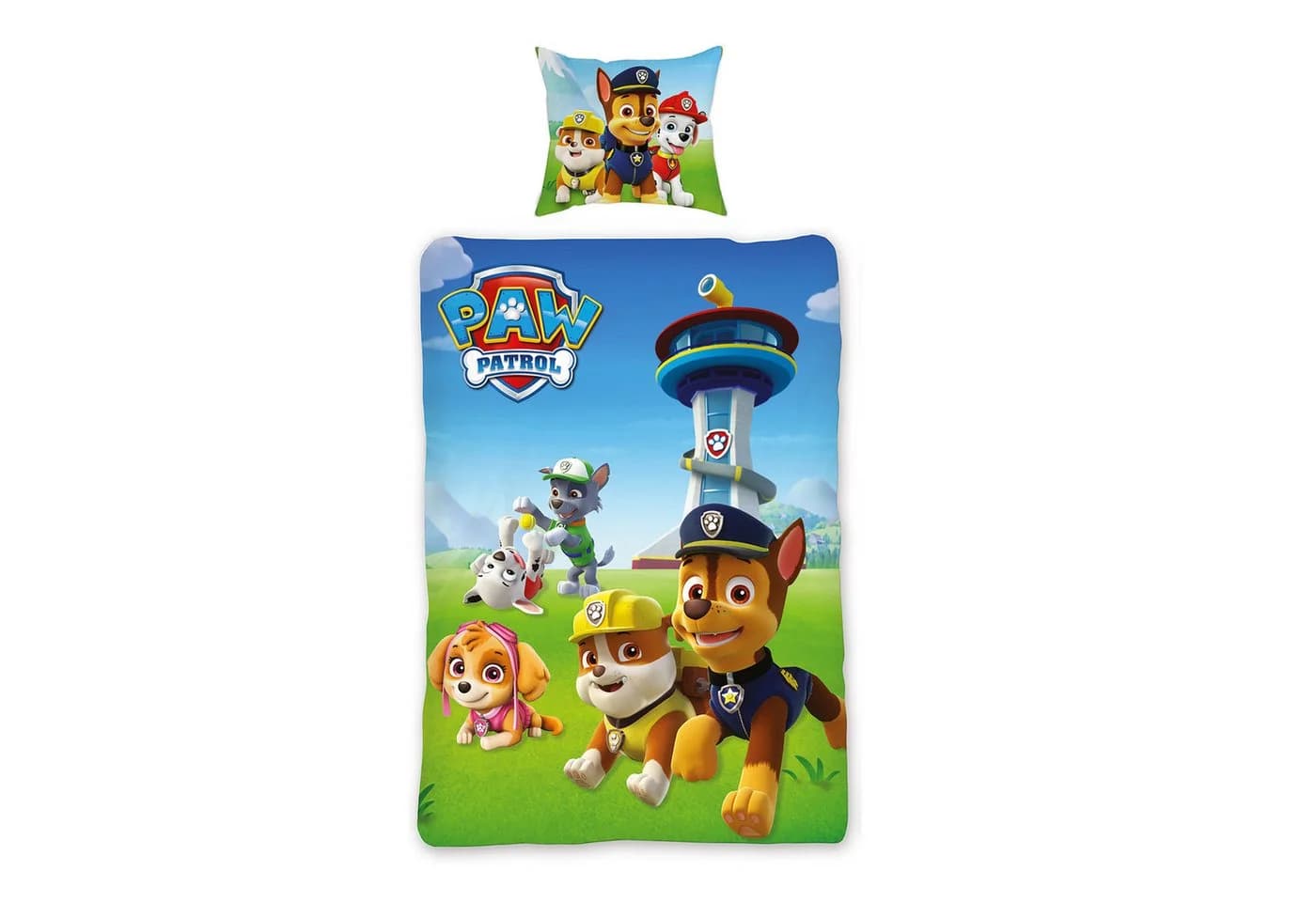 BERONAGE Kinderbettwäsche Paw Patrol Team Blau 100% Baumwolle - Bild 4