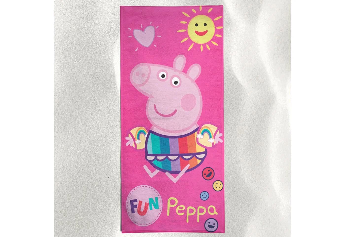 BERONAGE Peppa Wutz Badetuch 60x120 cm Baumwolle - Bild 5