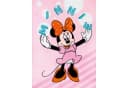 BERONAGE Disney Minnie Mouse Kuscheldecke Pink 130x170 cm Bild 2