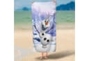 BERONAGE Frozen Strandtuch 75x150 cm Baumwolle Frottee Bild 1