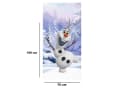 BERONAGE Frozen Strandtuch 75x150 cm Baumwolle Frottee Bild 3