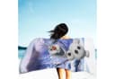 BERONAGE Frozen Strandtuch 75x150 cm Baumwolle Frottee Bild 4