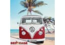BERONAGE VW Bulli T1 Wendekissen Rot 40x40cm Bild 3