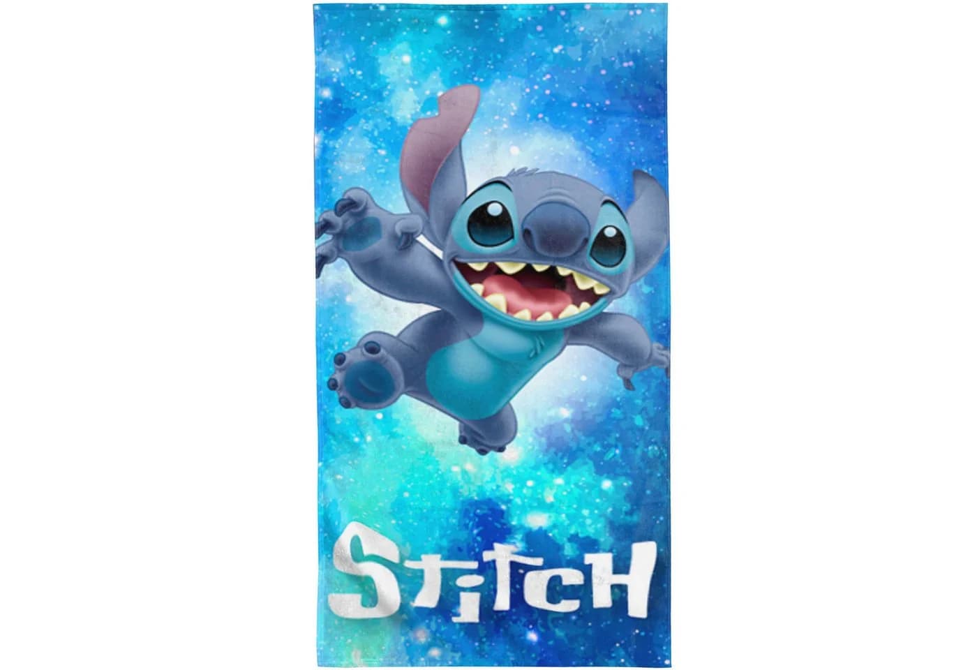 BERONAGE Strandtuch Lilo & Stitch Badetuch Out of The World 75x150 cm - Bild 2