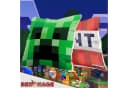 BERONAGE Minecraft Kissen Creeper & TNT 40x40 cm Kuschelkissen Bild 3