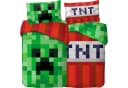 BERONAGE Minecraft Kinderbettwäsche 100% Baumwolle Renforcé Bild 2