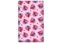 BERONAGE Spannbettlaken Miraculous Ladybug Herz Pink Rosa Bild 2