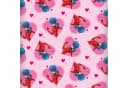 BERONAGE Spannbettlaken Miraculous Ladybug Herz Pink Rosa Bild 3