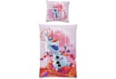 BERONAGE Kinderbettwäsche Frozen Die Eiskönigin Olaf 100% Baumwolle Bild 1