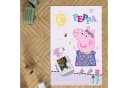 BERONAGE Peppa Wutz Pig Kinderteppich Rosa Polyamid Bild 1