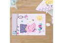 BERONAGE Peppa Wutz Pig Kinderteppich Rosa Polyamid Bild 5