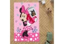 BERONAGE Minnie Mouse Kinderteppich Rosa Polyamid Bild 1