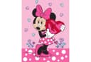 BERONAGE Minnie Mouse Kinderteppich Rosa Polyamid Bild 2