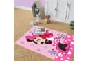 BERONAGE Minnie Mouse Kinderteppich Rosa Polyamid Bild 3